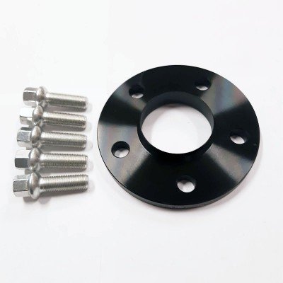 Wheel spacer  MB W210,W203,W140,CLK,SLK priekiui |front axle| 5x112 | 13mm | 66.56 | Black edition