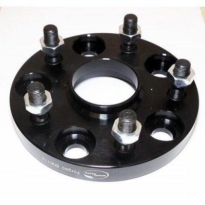 Adaptateur de roue pour  Nissan, Subaru,..  5x114.3 | 18mm | 66.1/56.1 | 12x1.25 | double fixation | série noire