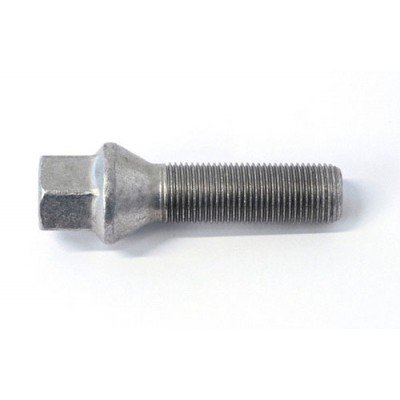 Wheel bolt M12x1.25x55 Conical H17 Silver