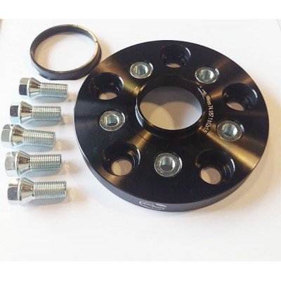 PCD change adapter from 5x120(auto) - to 5x100(wheel) | 20mm | 74.1/57.1 | Black edition