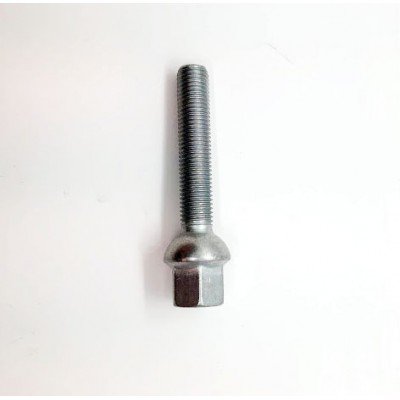 Wheel bolt M12x1.5x60 Ball seat H17 Silver R12